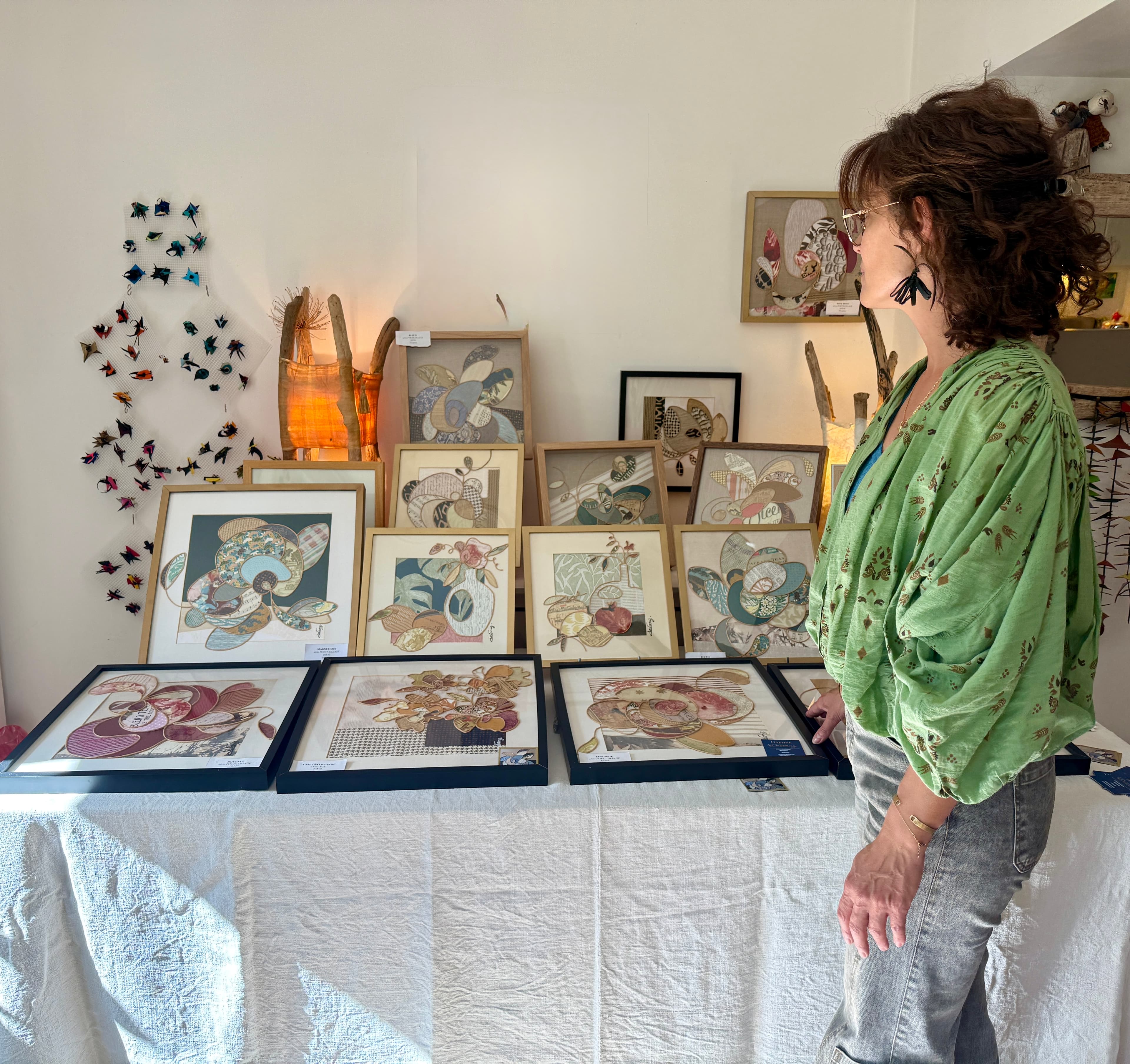 À l'intérieur de l'atelier de Daphné Destang